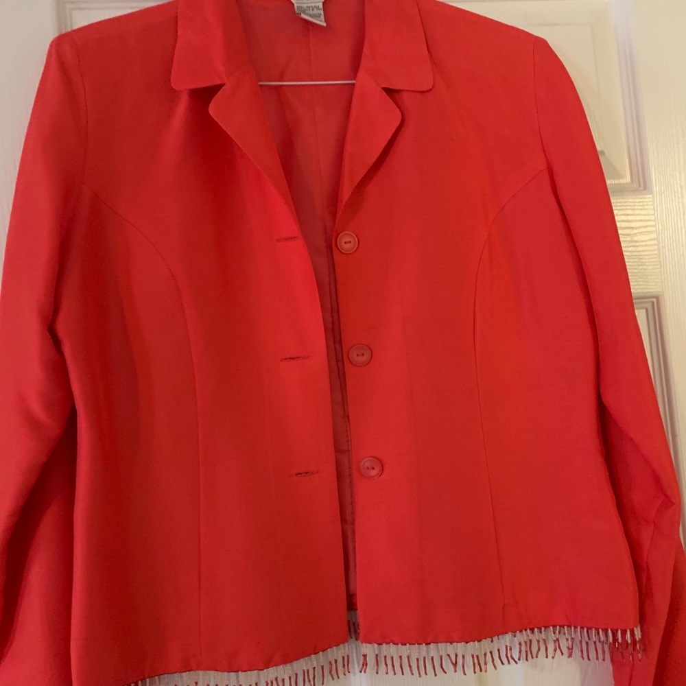 SLB 100% Silk shell Suit jacket